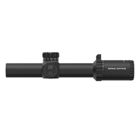 Tricore pour lunette de visée 1-9X24 FFP en alliage d'aluminium, entièrement multi-couches, étanche, pour entraînement tactique, base de montage 30 mm