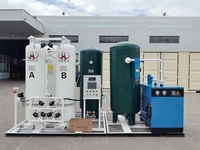 Générateur d'oxygène PSA à pureté constante élevée, débit élevé, pour découpe de métaux, conception mobile sur skid, surveillance en ligne du débit et de la pureté
