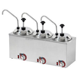 Electric Stainless Steel Sauce Pump Commercial Use Squeeze Bottle Pressure Quantitative Syrup Thick Fruit Candy Pump Head - Product Image 4