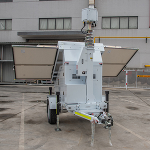 Univ năng lượng mặt trời-Powered 5g Camera An Ninh tháp với tầm nhìn ban đêm CMOS cảm biến và SD lưu trữ dữ liệu thẻ cho Trailer giám sát - Product Image 1