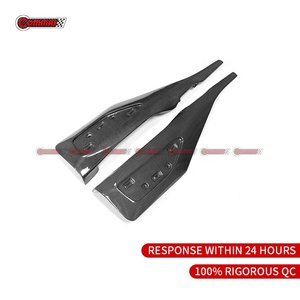 Caja de Almacenamiento para Consola Central de Fibra de Carbono Seca Estilo OEM para Ferrari SF90, Tapa de Consola de Reposabrazos Preimpregnada Real, Mejora Interior - Product Image 5