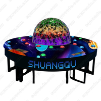 Jeu de réflexes intérieur pour 6 joueurs, style location, défi ultime de réflexes, Chaos Light Strike-a-Light Redemption Arcade