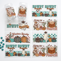Housses de tasses durables, imperméables, lavables et anti-UV pour verres et mugs de 16/20/24 oz avec motifs de dessins animés