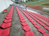 Chaise de gymnastique pliable en plastique, siège d'équipe de Football, de Sport, d'extérieur, vente en gros
