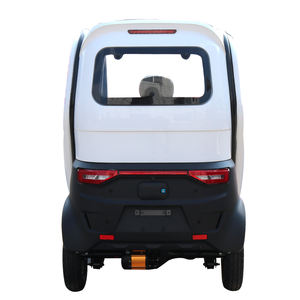 Mini-voiture électrique à énergie nouvelle, entièrement fermée, type pick-up tuk-tuk taxi, transmission automatique, intérieur sombre, caméra arrière, en promotion - Product Image 4