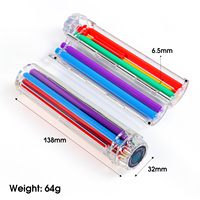 Machine à rouler les cigarettes en plastique SY-130M 8 mm, rouleuse à herbes et tabac multicolore pour les boutiques de tabac