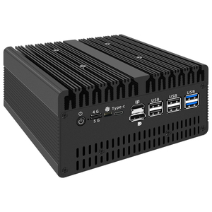 BKHD H15 AI Hardware MINI <span class=keywords><strong>PC</strong></span> Fanless Ultra 7 155H 185H 16 Cores 6x2.5G 2/4 SFP+ Firewall Router Minisforum Proxmox <span class=keywords><strong>WIFI</strong></span> 4G/5G - Product Image 6