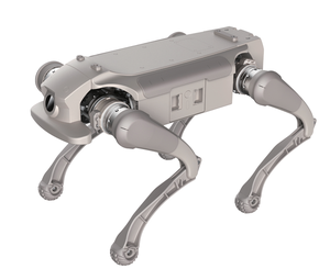 Perro Robot Robusto Todoterreno con IA, Serie Genisom, Plateado, Cuadrúpedo, para Búsqueda con Soporte para Cámara Térmica - Product Image 3