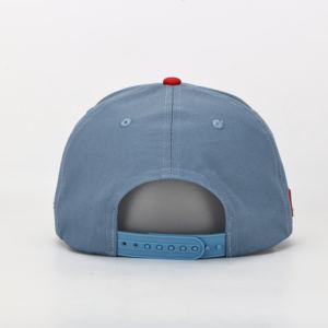 Gorra de béisbol con logotipo bordado personalizado Unisex, sombrero de papá de 5 paneles con arcos de ala curva, Parche de goma 3D transpirable, estilo de moda - Product Image 5
