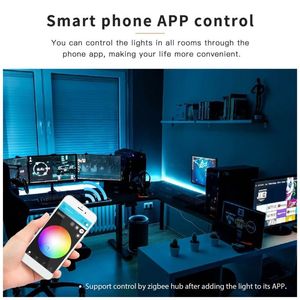 Controlador LED Inteligente Tuya WiFi Zigbee 12V, Dimmer para Tiras LED de un Solo Color, RGB, RGBW, Compatible con Tuya Alexa para Iluminación Inteligente del Hogar - Product Image 3