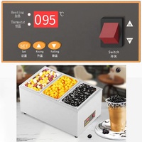 Machine à chocolat électrique commerciale 110v 220v, appareil chauffant, fonseur de chocolat, 6 Pots