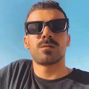 Lunettes de soleil de style steampunk à petite monture, unisexe, protection UV400, en polycarbonate léger, emballage en boîte, C1 Vert Gris, C9 Gris, C5 Blanc Gris - Product Image 3