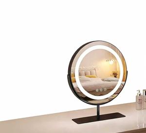 Espejo de Maquillaje con Luz LED de Escritorio, Espejo Giratorio Recargable, Espejo Inteligente con Luz de Relleno para Dormitorio, Famoso en Internet - Product Image 6