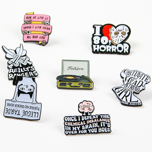 เข็มกลัดโลหะเคลือบแบบเป็นมิตรต่อสิ่งแวดล้อม ออกแบบเองได้ ทนทาน ผลิตจากโลหะผสมสังกะสี เหมาะสำหรับแฟชั่นและเป็นของขวัญ - Product Image 2