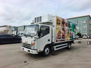 Camion <span class=keywords><strong>frigorifique</strong></span> JAC Mini, <span class=keywords><strong>camionnette</strong></span> mobile pour la livraison de crème glacée, petit camion <span class=keywords><strong>frigorifique</strong></span> pour la livraison de poulet congelé et de crème glacée - Product Image 2