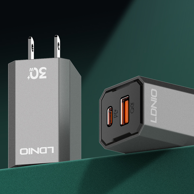 LDNIO A2527C New Design Qc3.0 Fast Charging Home Charger Mobile Phone Charger Charger Phone