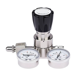 ตัวปรับแรงดันก๊าซอัด WQ 15Mpa ทองเหลือง แบบสองขั้นตอน สำหรับลดแรงดันออกซิเจน - Product Image 2