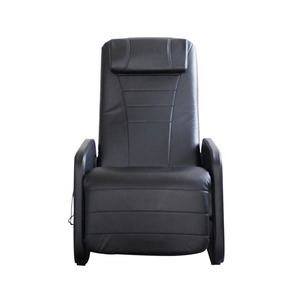 Poltrona Reclinabile Manuale <span class=keywords><strong>in</strong></span> <span class=keywords><strong>Tessuto</strong></span> Effetto Pelle Nera a Gravità Zero, Design Moderno con Funzione Estensibile, Telaio <span class=keywords><strong>in</strong></span> Metallo, Stile Regolabile - Product Image 2