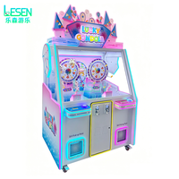 Lucky Gondola, machine de jeu d'arcade à monnayeur pour deux joueurs, type Grande Roue porte-bonheur, pour la remise de prix en jouets