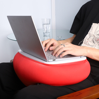 TANKEE Table de bureau portable moderne et confortable, réglable, pour ordinateur portable, coussin de canapé, 36x26x15cm, compacte