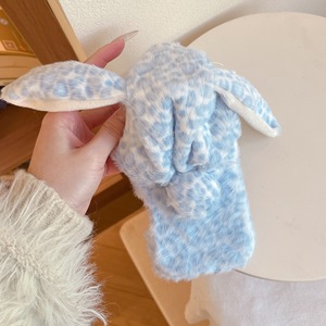 Custodia per telefono in peluche a forma di orecchio di borsa, divertente e simpatica, con pelliccia, per l'inverno, compatibile con iPhone 13 Pro Max, 14, 12, 11, per ragazze - Product Image 4