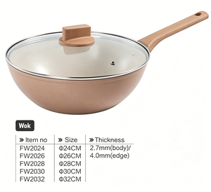 Juego de Ollas y Sartenes de Cocina de Inducción de Alta Calidad, Wok Verde, de Aluminio Grueso con Revestimiento Antiadherente <span class=keywords><strong>Tefal</strong></span> - Product Image 6