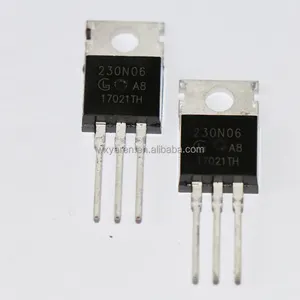 Diodos transistores Mosfet de potencia de Canal N, transistores y tiristores, 230N06 a-220, 230A, 60V