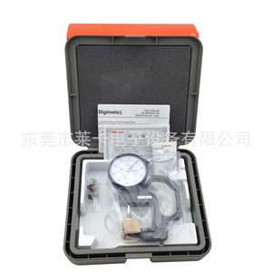 เครื่องวัดความหนา Mitutoyo 0-10 มม. หัวแบนสำหรับวัดร่อง ความแม่นยำ 0.01 มม. ผลิตในญี่ปุ่น - Product Image 4