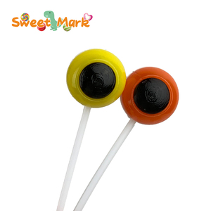 Monster Eye Ball Shape Lollipop Tree Caramelo duro con piruletas con sabor a frutas en embalaje de bolsa - Product Image 6