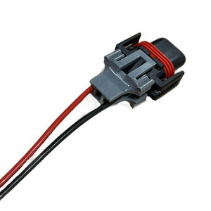 フォードトヨタH11H8用ワイヤー付き<span class=keywords><strong>2</strong></span>ウェイ12124819ヘッドライトブラックメスシールコネクタプラグ - Product Image 2