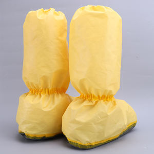Type de couvre-chaussures jetables 3pb HDPE 87g anti <span class=keywords><strong>98</strong></span>% <span class=keywords><strong>H2SO4</strong></span> résistance chimique sans semelles de saut - Product Image 3