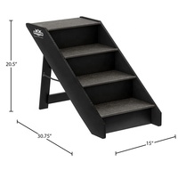 Escaliers en bois pour animaux de compagnie, pliables et personnalisés, bon marché, pour la maison ou les voyages