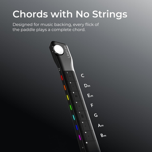 Guitare intelligente sans frettes LiberLive C1 avec kit d'accessoires, cadeau d'anniversaire personnalisable blanc - Product Image 2