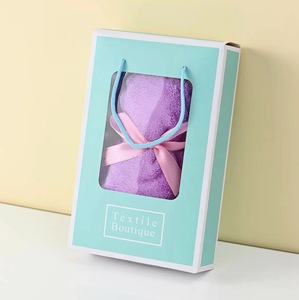 Usine Logo Personnalisé 30*30 cm Nouveau Style Anniversaire Célébrer Mariage Mignon Cadeau Visage <span class=keywords><strong>Serviette</strong></span> Absorbant Ours <span class=keywords><strong>Serviette</strong></span> Avec Boîte - Product Image 3
