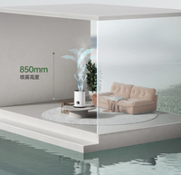 Nouvelle conception humidificateur d'air de table diffuseur intelligent bureau à domicile humidificateur d'air intelligent intérieur