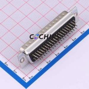 DS1077-78MB8NSS D-Sub/VGA Connector Through hole Component (THT) Connector High Density D-Sub Male 78P Through Hole - Product Image 2