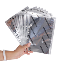 Sacs de stockage en mylar réutilisables personnalisés Pochette debout Sac en papier aluminium mylar Emballage alimentaire