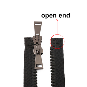 Cremallera <span class=keywords><strong>Riri</strong></span> 2 voies de haute qualité # 8 Fermetures éclair en plastique pour vêtements, marque européenne - Product Image 4