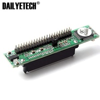 2,5 pulgadas HDD SSD Serial ATA 7 15P hembra a 44 pines 2,5 "para ordenador portátil IDE SATA convertidor Puerto PATA tarjeta adaptador unidad macho G1W0