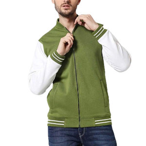 Private Label Best Price Quick Dry Slim Fit Men <b>Varsity</b> <b>Jacket</b> Custom New Design <b>Plain</b> Casual Style Men <b>Varsity</b> <b>Jacket</b> - Product Image 1