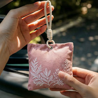 Sachet parfumé imprimé sur mesure OEM ODM 20g avec perles aromatiques EVA, désodorisant suspendu, marque privée pour coffret cadeau et projet hôtelier