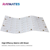 Lámina LED Flexible de Alta Eficiencia, Blanca y Regulable, DC24V, para Retroiluminación de Encimeras de Cocina de Mármol y Ónix