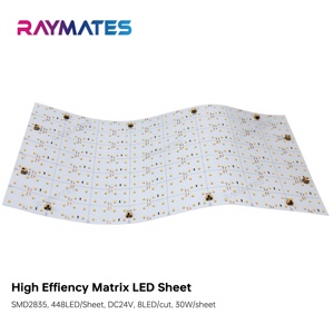 Feuille LED flexible à rétroéclairage haute efficacité, blanche, dimmable, DC24V, pour comptoirs en marbre et onyx, et armoires de cuisine - Product Image 2