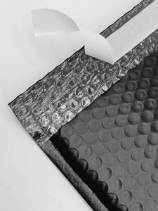Chất Lượng Cao Matt Đen Co-đùn Poly Bong Bóng Bưu Phẩm Thân Thiện Với Môi Vận Chuyển Phong Bì Trong Kho Độn Phong Bì - Product Image 6