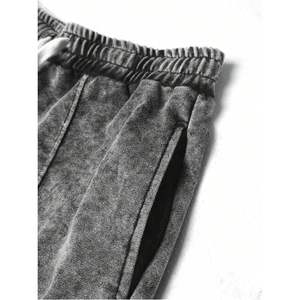 Pantalones Deportivos Anchos Personalizados para Hombre, Pantalones Holgados con Cordón Ajustable Estilo Vintage Y2K, Ropa Urbana 100% Algodón Transpirable - Product Image 2