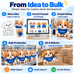 Peluche personnalisée avec logo brodé sur mesure pour événements sportifs, clubs, écoles, souvenirs ou cadeaux - Product Image 6