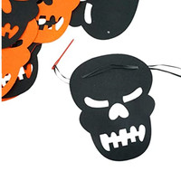 Noël Nouvel An Halloween Pâques Jour de la Vie Décorations Feutre Squelette Drapeau Bannières de Fête et Vêtements Costume et Fournitures