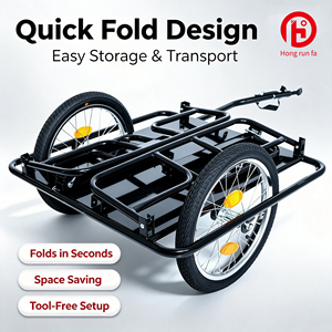 <span class=keywords><strong>Carro</strong></span> de vagón de bicicleta de servicio pesado, compras, viajes, transporte de cosas, remolque de carga, portador de bicicleta, <span class=keywords><strong>carro</strong></span> de almacenamiento - Product Image 2