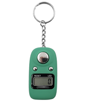 Porte-clés LED avec écran LCD, compteur numérique électronique, cadeau du Ramadan