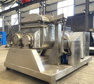 Mezcladora Sigma de Acero Inoxidable de 300L con Calefacción, Amasadora de Doble Cuchilla en Z, Inclinación Hidráulica y Brazo Sigma para Amasar Masa - Product Image 5